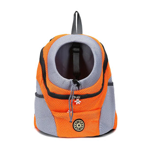 Double Shoulder Travel Backpack Outdoor Pet Dog Carrier Bag
