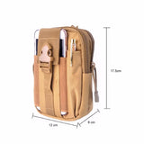 Tactical Phone Pouch Hip Waist Clip Bag Wallet Gadget Tool Dump Bag
