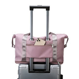 Waterproof Nylon Gym Bag with Yoga Mat Compartment