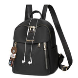 Compact Oxford Cloth Backpack for Women