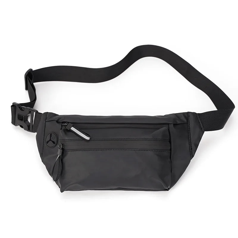 Oxford Cloth Waist Bag Men Chest Bag High Capacity Belt Bag