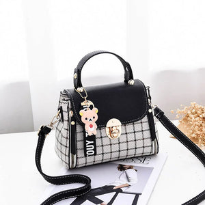 PU Candy Crossbody Bag Women's Shoulder Messenger Bolsa