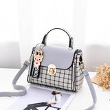 PU Candy Crossbody Bag Women's Shoulder Messenger Bolsa