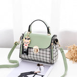 PU Candy Crossbody Bag Women's Shoulder Messenger Bolsa