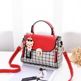 PU Candy Crossbody Bag Women's Shoulder Messenger Bolsa