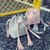 Small Bucket Bag Messenger Women Crossbody Handbags Organizer