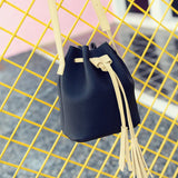 Small Bucket Bag Messenger Women Crossbody Handbags Organizer