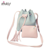 Small Bucket Bag Messenger Women Crossbody Handbags Organizer