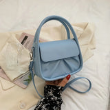 PU Leather Handbags Women Small Shoulder Bags Flap Crossbody Bags