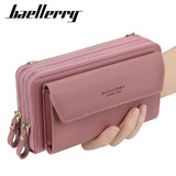 PU Leather Messenger Bag Women Bag Female Purse Top Phone Pocket