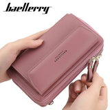 PU Leather Messenger Bag Women Bag Female Purse Top Phone Pocket
