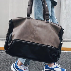 PU Leather Messenger Bags Laptop Briefcase Bag Handbag Mens