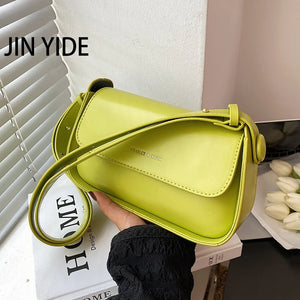 Women's PU Leather One Shoulder Messenger Bag