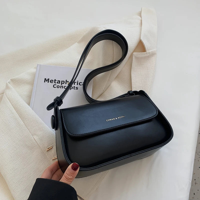 Women's PU Leather One Shoulder Messenger Bag