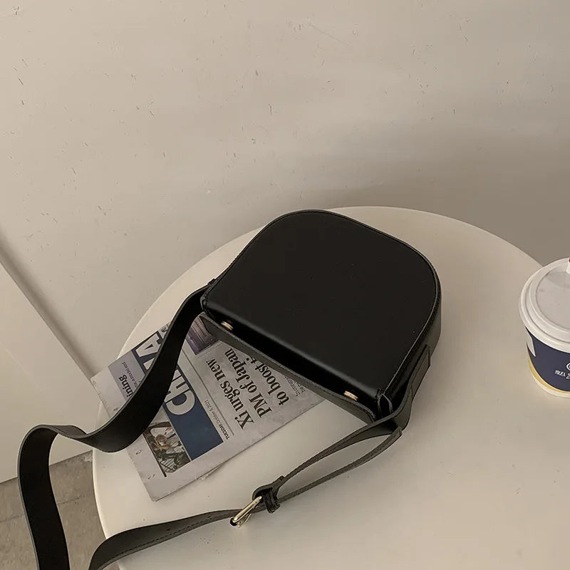 Stylish PU Leather Woman Handbag Shoulder Bag