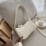 PU Leather Women's Handbags Armpit Shoulder Bag
