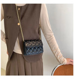 Embroidered Flap Bag Beaded Shoulder Mini Handbag for Women
