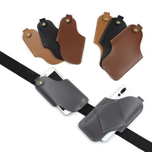 PU Waist Bag Men Waist Pack Belt Bag For Phone Pouch
