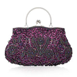 PU Leather Women Casual Clutch Shoulder Bag Tote Sequins Diamond Messenger Bag