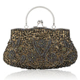 PU Leather Women Casual Clutch Shoulder Bag Tote Sequins Diamond Messenger Bag