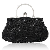 PU Leather Women Casual Clutch Shoulder Bag Tote Sequins Diamond Messenger Bag