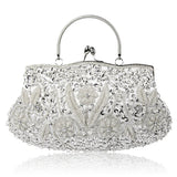 PU Leather Women Casual Clutch Shoulder Bag Tote Sequins Diamond Messenger Bag