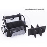 Waterproof PVC Makeup Bag for Women Large Capacity Travel Cosmetic Box