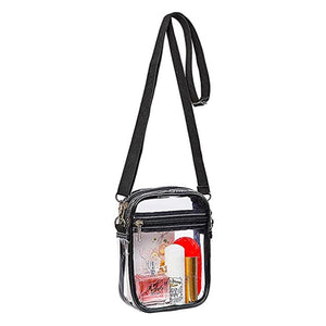 Transparent PVC Shoulder Bag Crossbody Bag