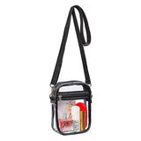 Transparent PVC Shoulder Bag Crossbody Bag