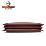 Men's Clutch Bag with Password Lock, Large Capacity Wallet and Phone Holder