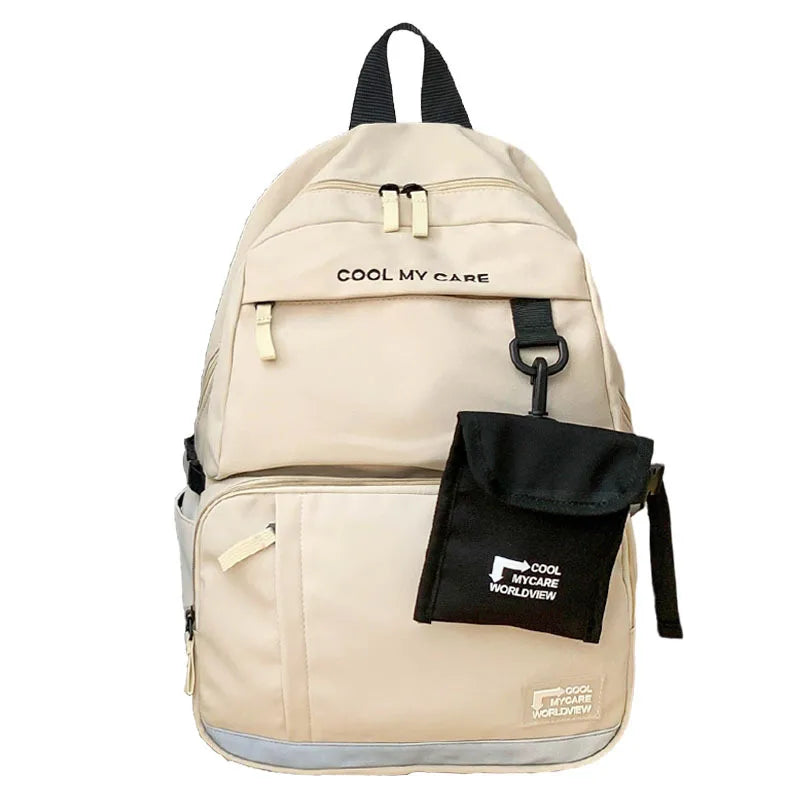 Street Style Backpack for Junior High School Students