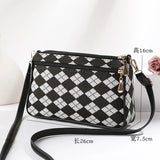 Plaid Crossbody Bag Women's Mother Bag Large Capacity Shoulder Bag