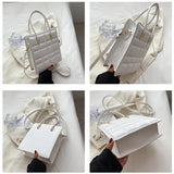 Plaid Handbags Women Shoulder Bag Top-handle Bags Crossbody Tote