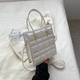 Plaid Handbags Women Shoulder Bag Top-handle Bags Crossbody Tote