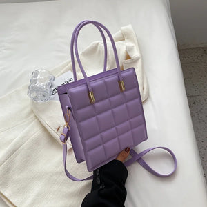 Plaid Handbags Women Shoulder Bag Top-handle Bags Crossbody Tote