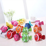 Foldable Recycle Shopping Bag Cartoon Sea Fish Fruit Vegetable Grocery Tote