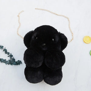 Four Legged Bear Plush Bag for Women