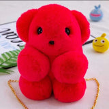 Four Legged Bear Plush Bag for Women