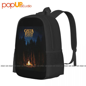 Greta Van Fleet From The Fires Backpack Large Capacity Portable Storage Bag
