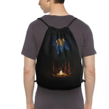 Greta Van Fleet From The Fires Gym Bag Portable Backpack
