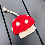 Hand Woven Wool Key Chain Cartoon Dog Key Case
