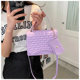 Candy Women's Chain Messenger Bag Small Square Bag