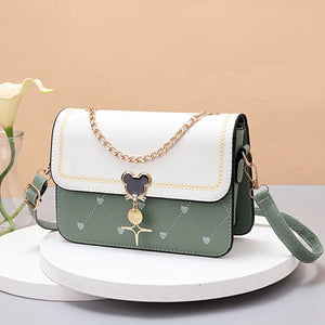 Hot Small Fresh Women's Shoulder Bag Small Square Bag for Girls