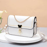 Hot Small Fresh Women's Shoulder Bag Small Square Bag for Girls