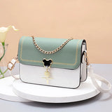 Hot Small Fresh Women's Shoulder Bag Small Square Bag for Girls