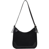 Large Capacity Corduroy Shoulder Bag Women's Handbags