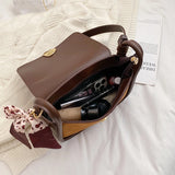 Women Shoulder Bags Contrast Crossbody Bag Ladies Handbags