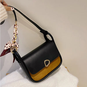 Women Shoulder Bags Contrast Crossbody Bag Ladies Handbags
