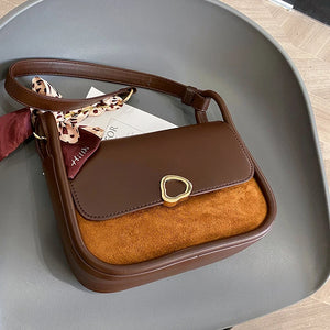 Women Shoulder Bags Contrast Crossbody Bag Ladies Handbags