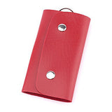 Leather Keychain Holder Bag Car Key Wallet Cover